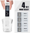 TDS, EC, and Temperature Digital Water Tester