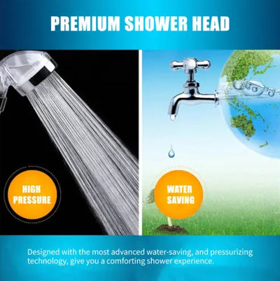 Filtered Stream Shower Head