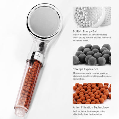 Filtered Stream Shower Head