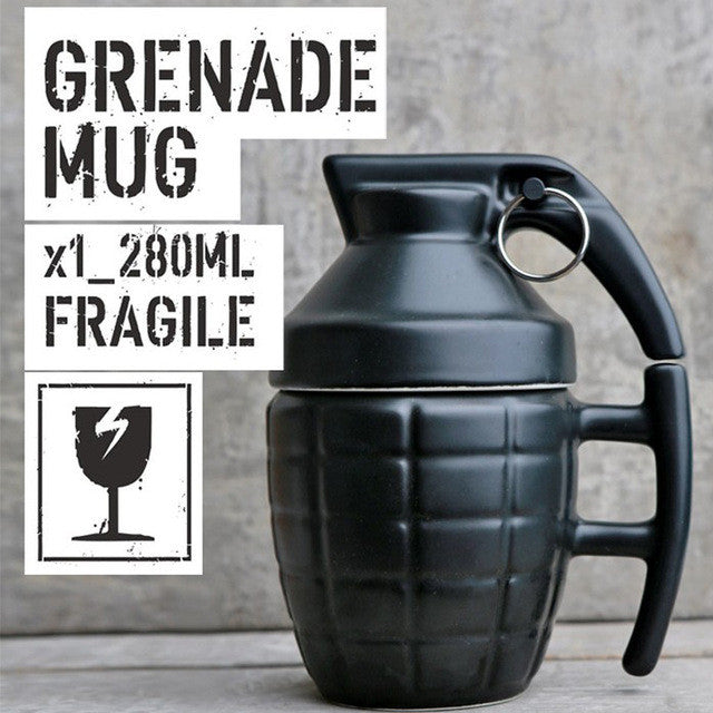 Ceramic Grenade Mug - Sixty Six Depot