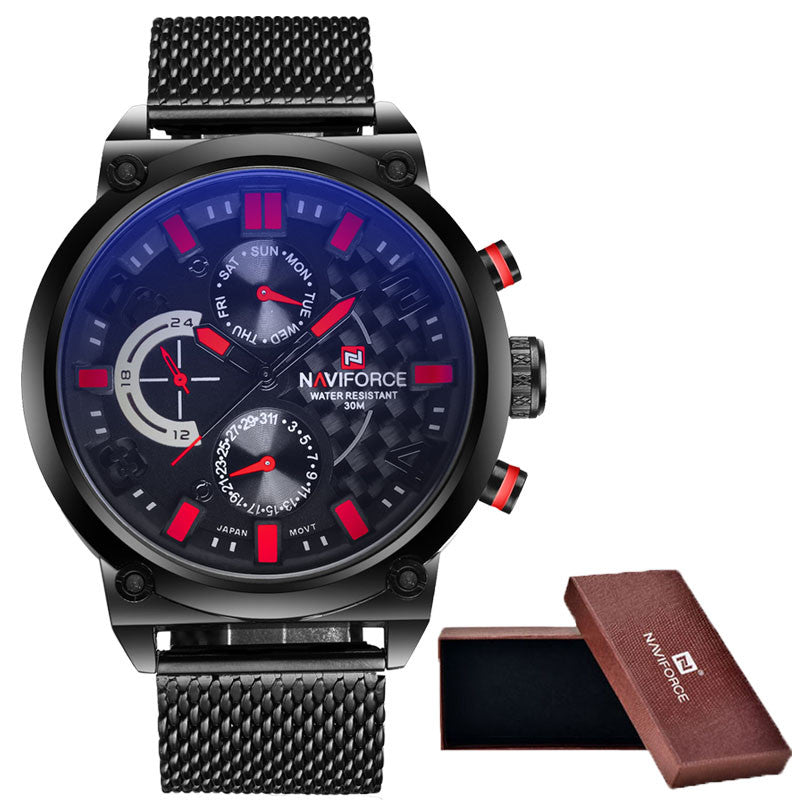 NAVIFORCE Luxury Military Watches. - Sixty Six Depot