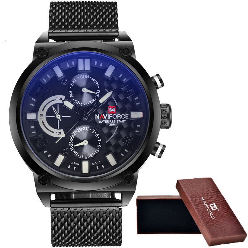 NAVIFORCE Luxury Military Watches. - Sixty Six Depot