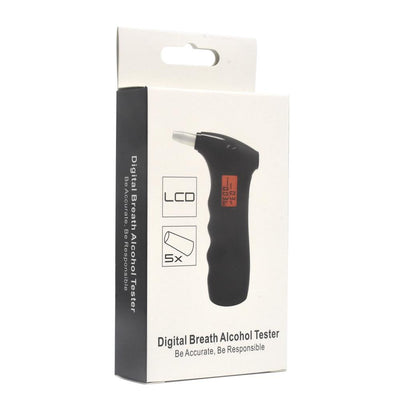 MINI BREATHALYZER KEYCHAIN WITH LCD - Sixty Six Depot