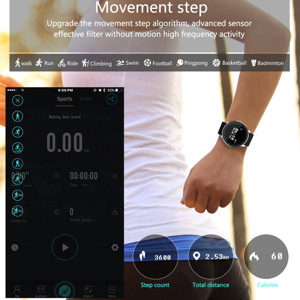 Waterproof Smart Fitness Bracelet - Sixty Six Depot