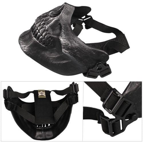 Military Half Skull Mask. - Sixty Six Depot