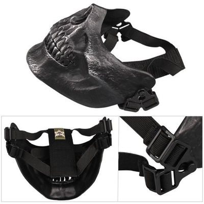 Military Half Skull Mask. - Sixty Six Depot