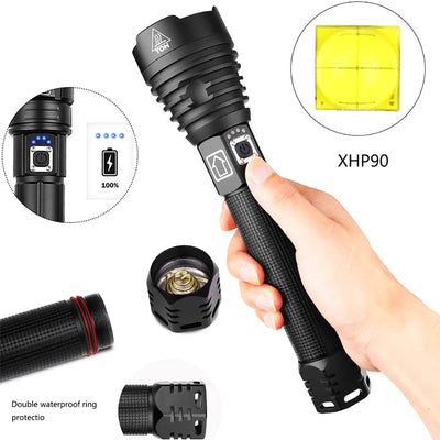 X90 PRO SUPER POWERED FLASHLIGHT