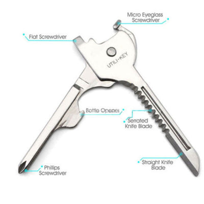 Pocket Survival Key 6 in 1. - Sixty Six Depot