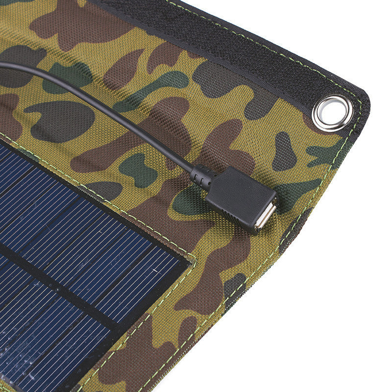Foldable 7W Solar Charger for Backpacks - Sixty Six Depot
