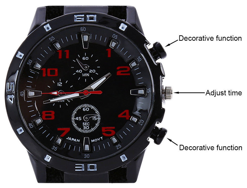 Multifunction Survival Paracord Bracelet Watch - Sixty Six Depot