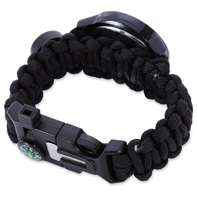 Multifunction Survival Paracord Bracelet Watch - Sixty Six Depot