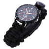 Multifunction Survival Paracord Bracelet Watch - Sixty Six Depot
