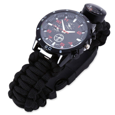 Multifunction Survival Paracord Bracelet Watch - Sixty Six Depot