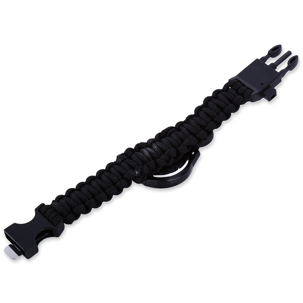 Multifunction Survival Paracord Bracelet Watch - Sixty Six Depot