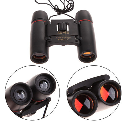 Day Night Vision 30 x 60 Zoom Folding Binoculars. - Sixty Six Depot