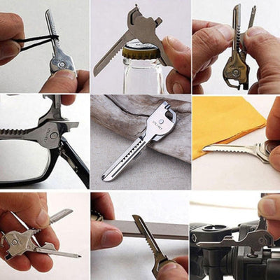 Pocket Survival Key 6 in 1. - Sixty Six Depot
