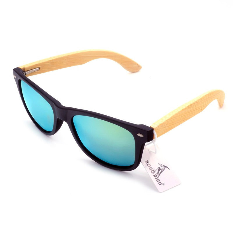 Unisex POLARIZED BAMBOO SUNGLASSES - Sixty Six Depot