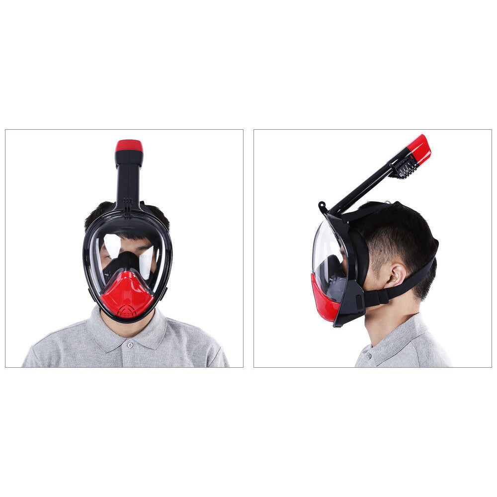 Full Face Diving Mask Snorkel Swimming Set. - Sixty Six Depot
