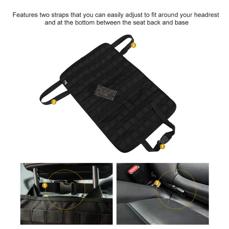 Universal 1000D Tactical Car Seat Organizer - Sixty Six Depot