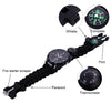 Multifunction Survival Paracord Bracelet Watch - Sixty Six Depot