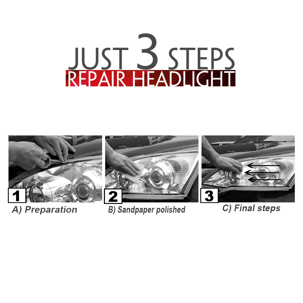 Headlight Restore Kit - Sixty Six Depot