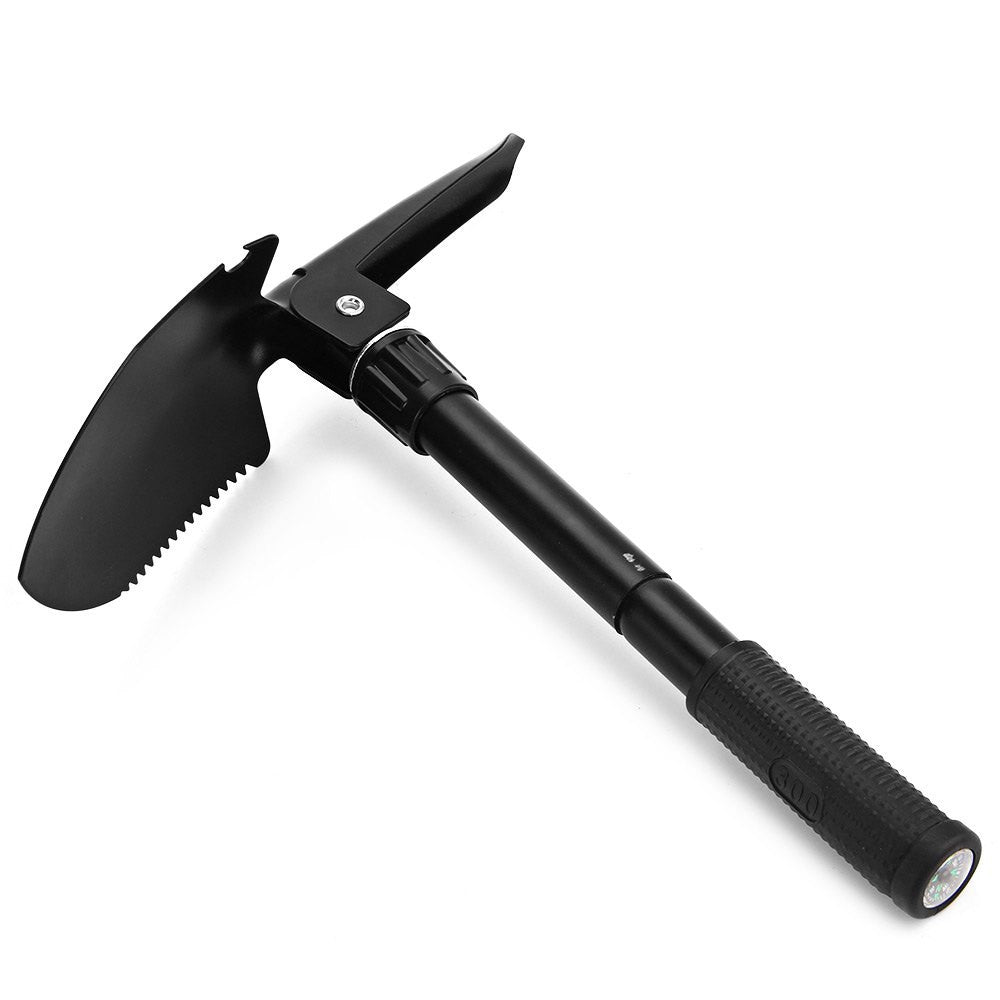 Stainless Steel Military Folding Shovel. - Sixty Six Depot