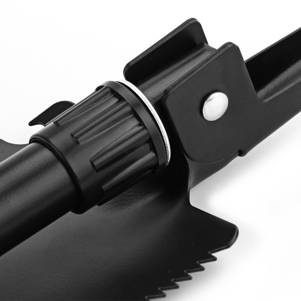 Stainless Steel Military Folding Shovel. - Sixty Six Depot