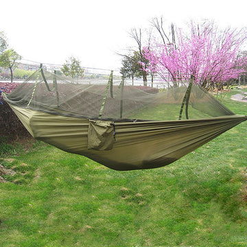 Portable Hammock Single-person With Mosquito Net. - Sixty Six Depot
