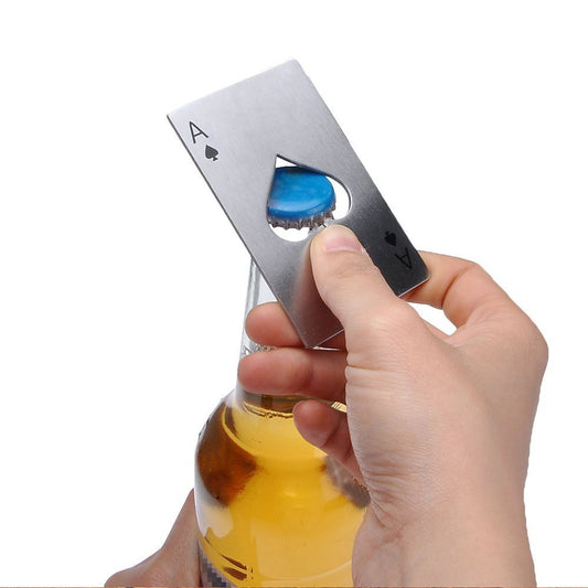 Poker Card Bottle Opener - Sixty Six Depot