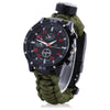 Multifunction Survival Paracord Bracelet Watch - Sixty Six Depot