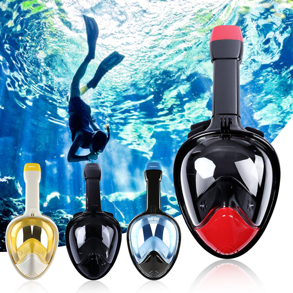 Full Face Diving Mask Snorkel Swimming Set. - Sixty Six Depot