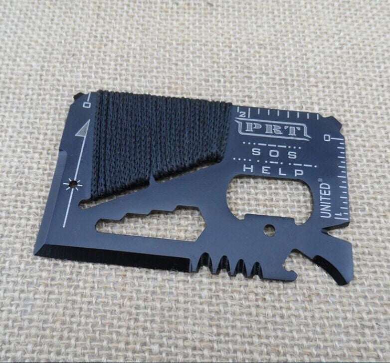 Credit Card 14 in 1 Mini Pocket Tool. - Sixty Six Depot