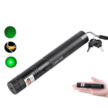 Powerful Green Laser Pointer 532nm 5mW. - Sixty Six Depot