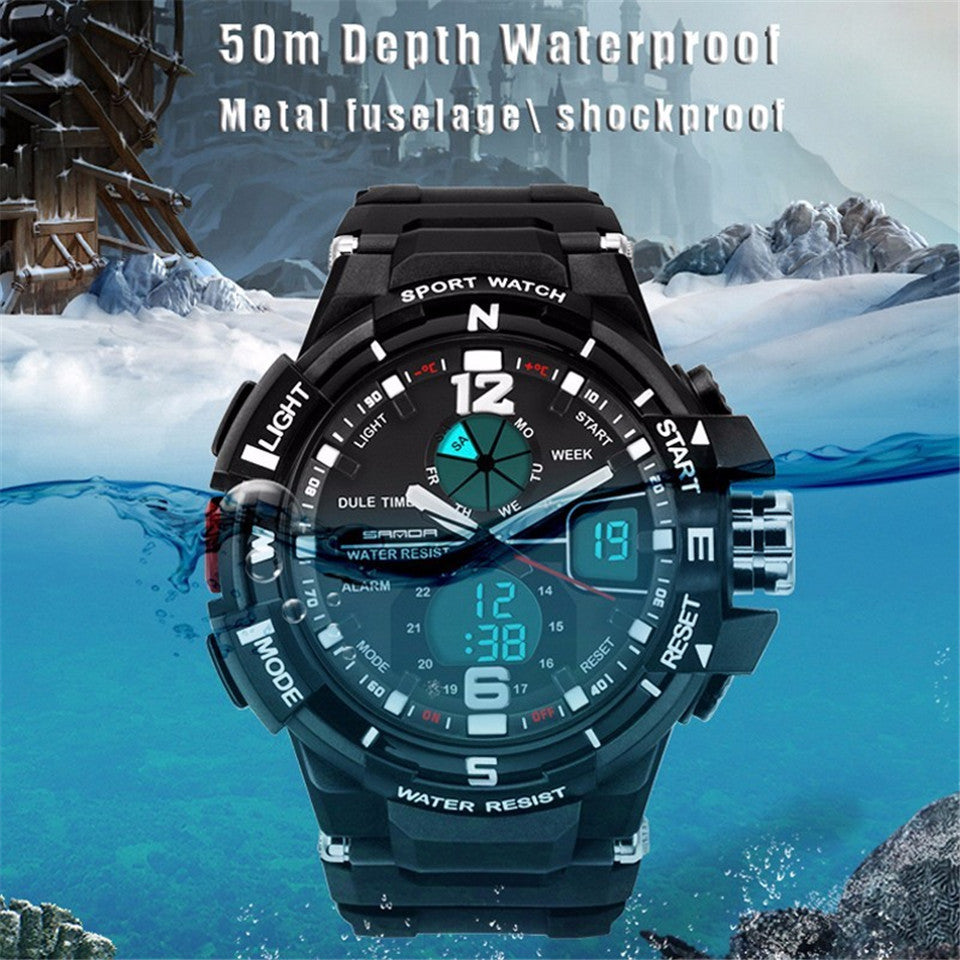 Men's G Style Digital Multifunction Watch. - Sixty Six Depot