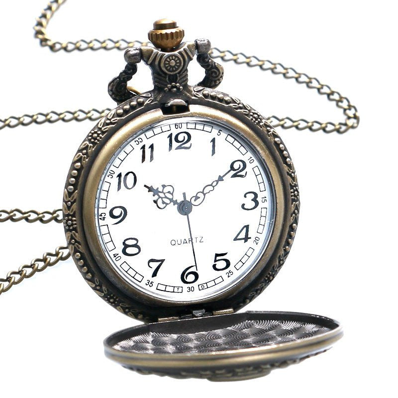 Skull Design Pocket Watch - Sixty Six Depot