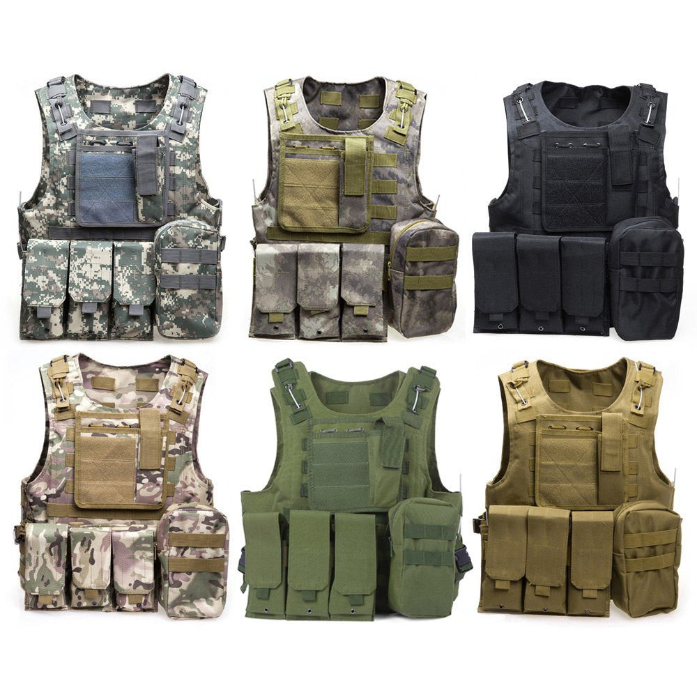 Tactical Molle Waistcoat Vest. - Sixty Six Depot