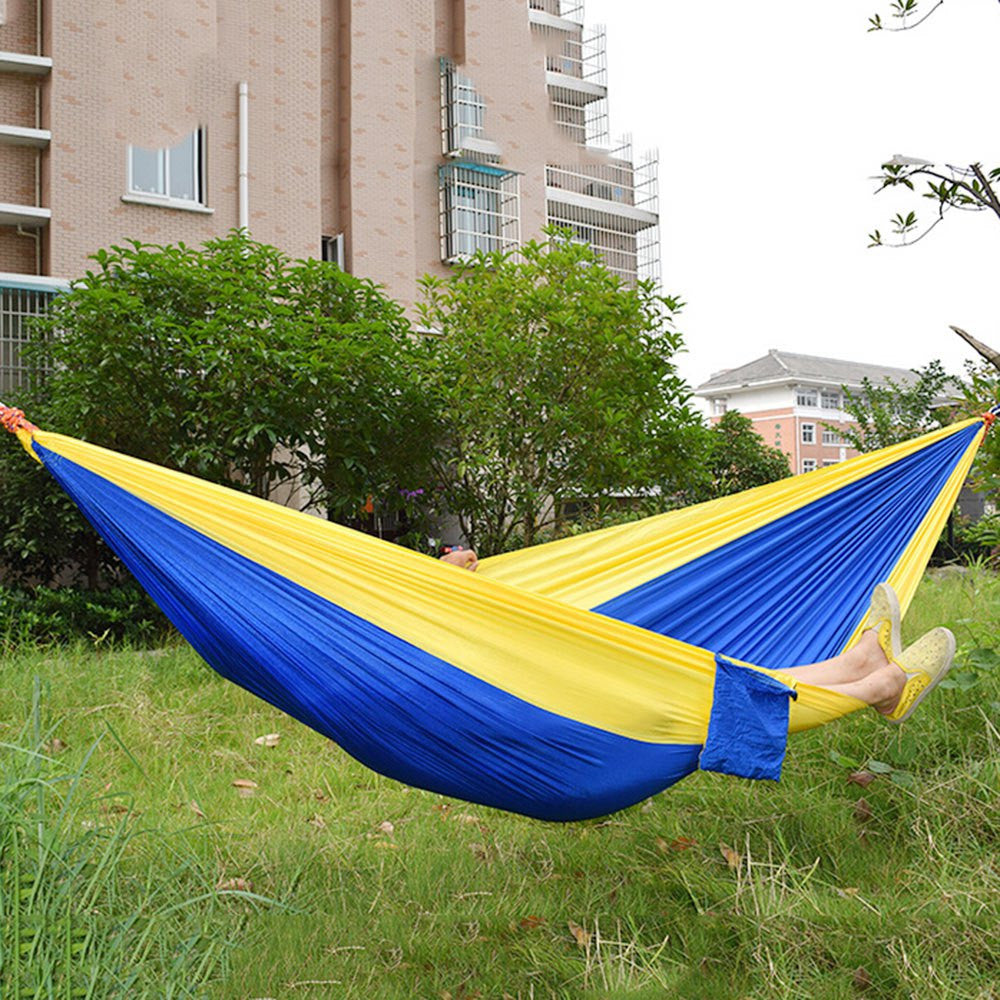 Portable Nylon Parachute Double Hammock. - Sixty Six Depot