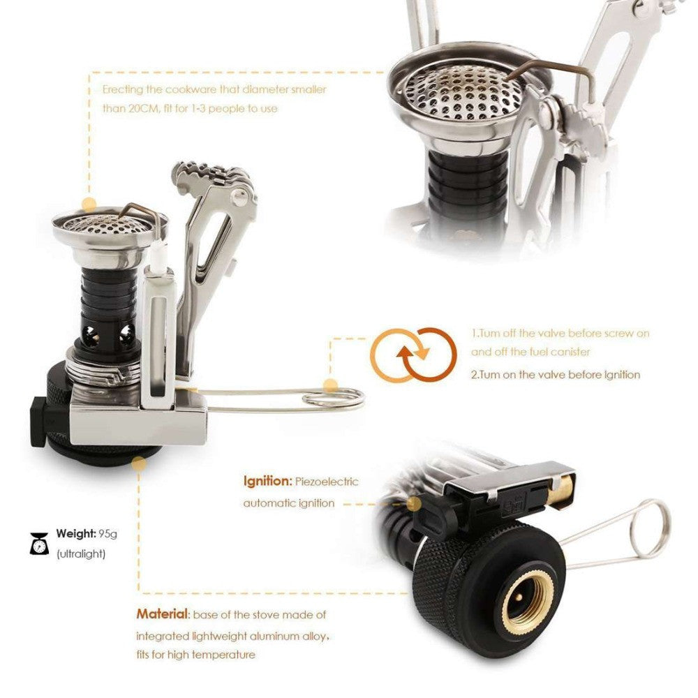 Portable Mini Ultralight Outdoor Camping Stove. - Sixty Six Depot