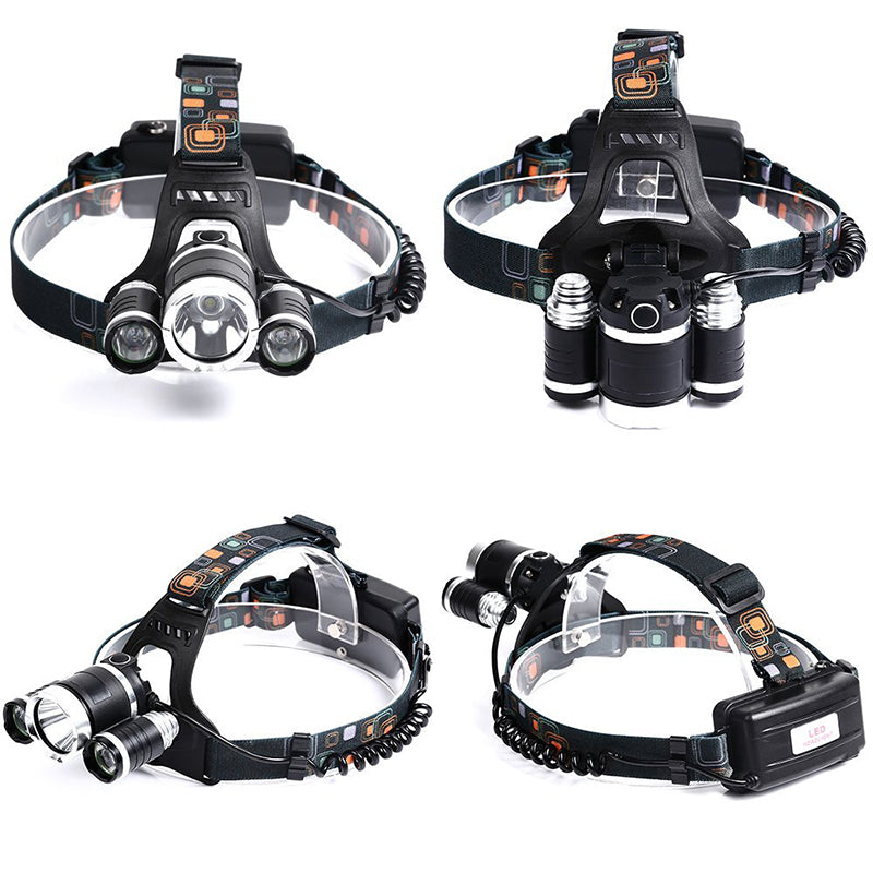 Headlight Head Lamp 13000 Lumens  LED 4 Modes - Sixty Six Depot