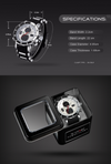 Men's WEIDE Digital LED Sports Watch.