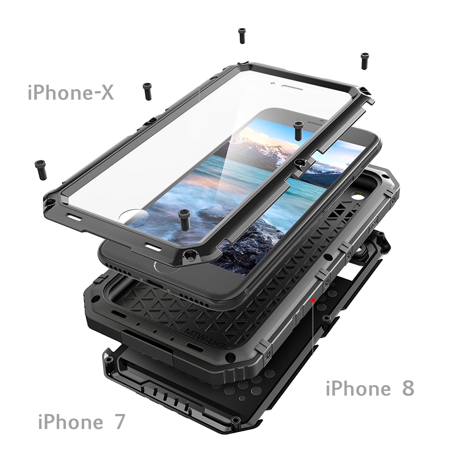 Tactical Shockproof iPhone Case - Sixty Six Depot