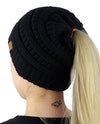 Ponytail Beanie - Sixty Six Depot