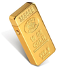 GOLD USB DUAL ARC FLAMELESS LIGHTER. - Sixty Six Depot