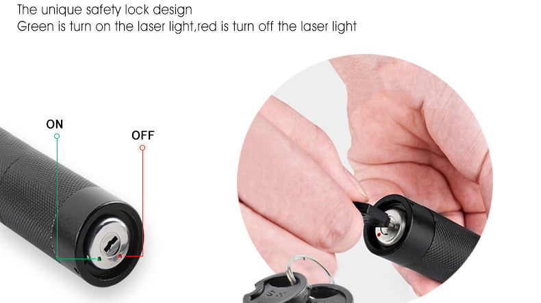 Powerful Green Laser Pointer 532nm 5mW. - Sixty Six Depot