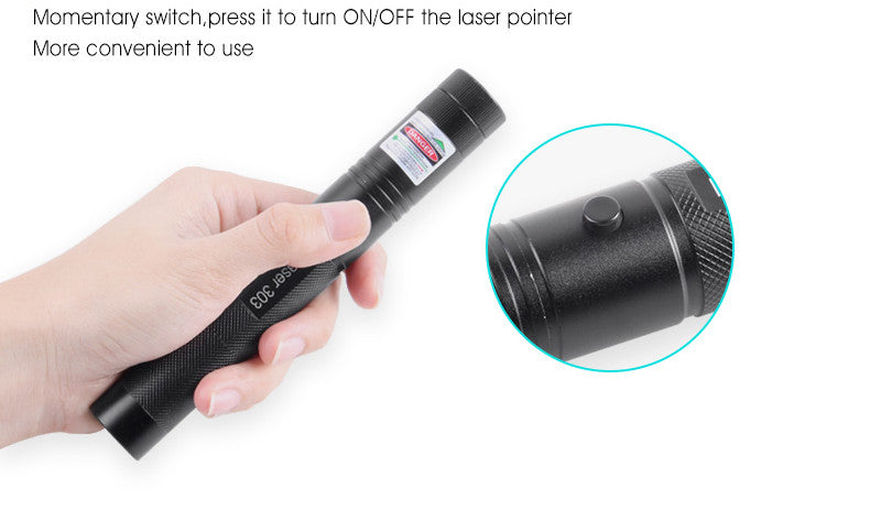 Powerful Green Laser Pointer 532nm 5mW. - Sixty Six Depot