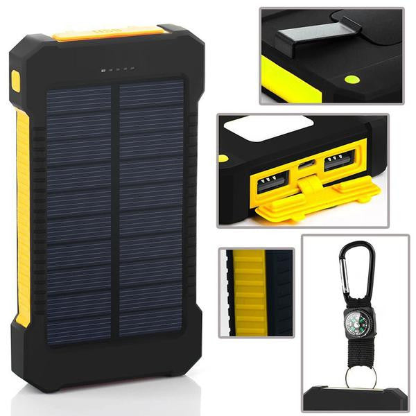 Portable Waterproof Solar Panel Charger - Sixty Six Depot