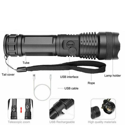 X90 PRO SUPER POWERED FLASHLIGHT
